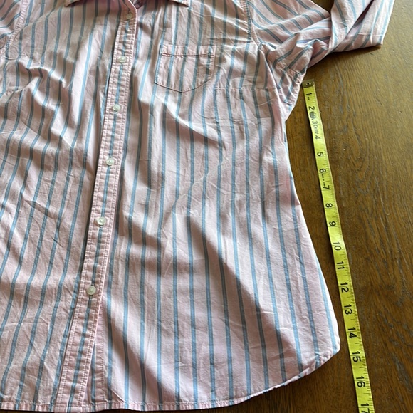 American Eagle Outfitters favorite shirt size 14 button-down collar eagle button - Picture 10 of 13